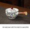WJ Creative 360° Rotating Enamel Ceramic Teapot