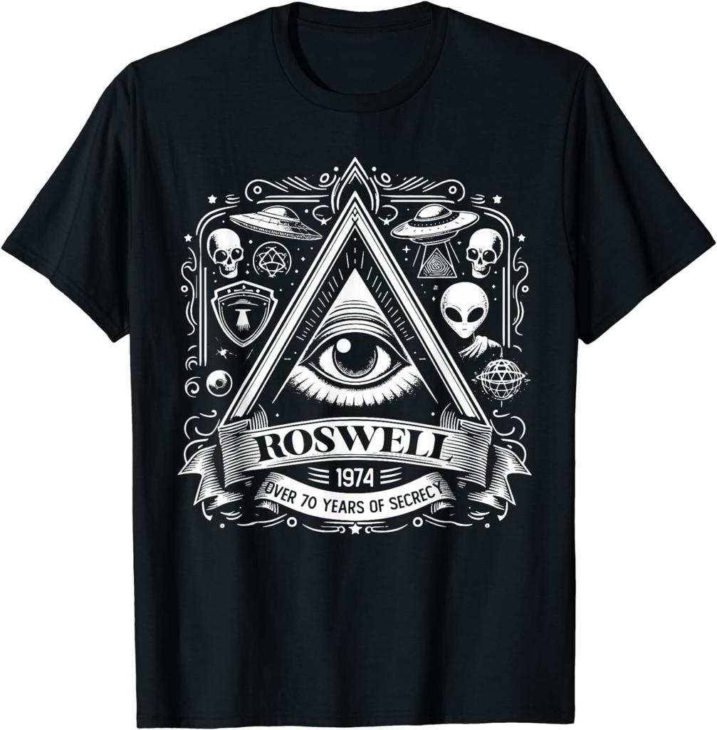 NEW LIMITED Roswell 1974 Area 51 Alien UFO Extraterrestrial Tee T-Shirt