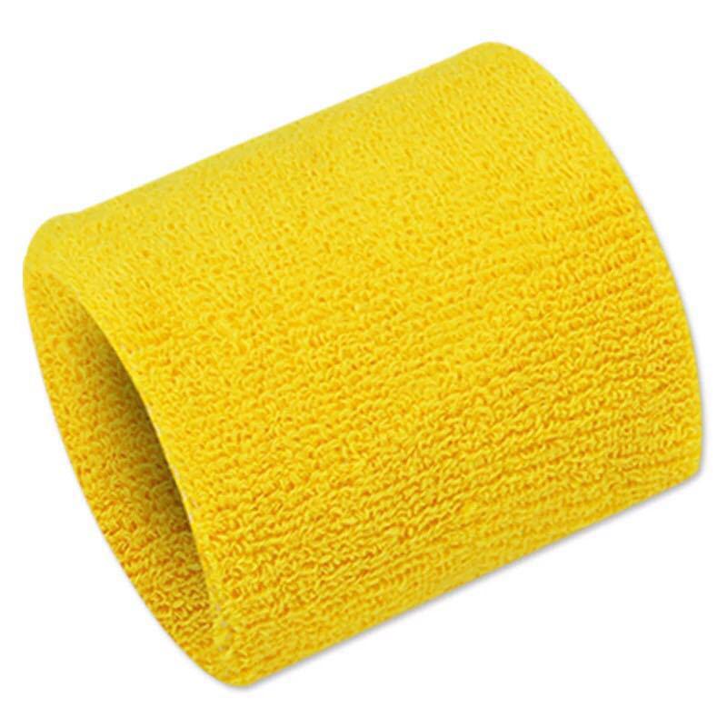 Polsino Sportivo in Spugna 100% Cotone Traspirante Assorbi-Sudore Ricamato per Basket all'Aperto per Bambini