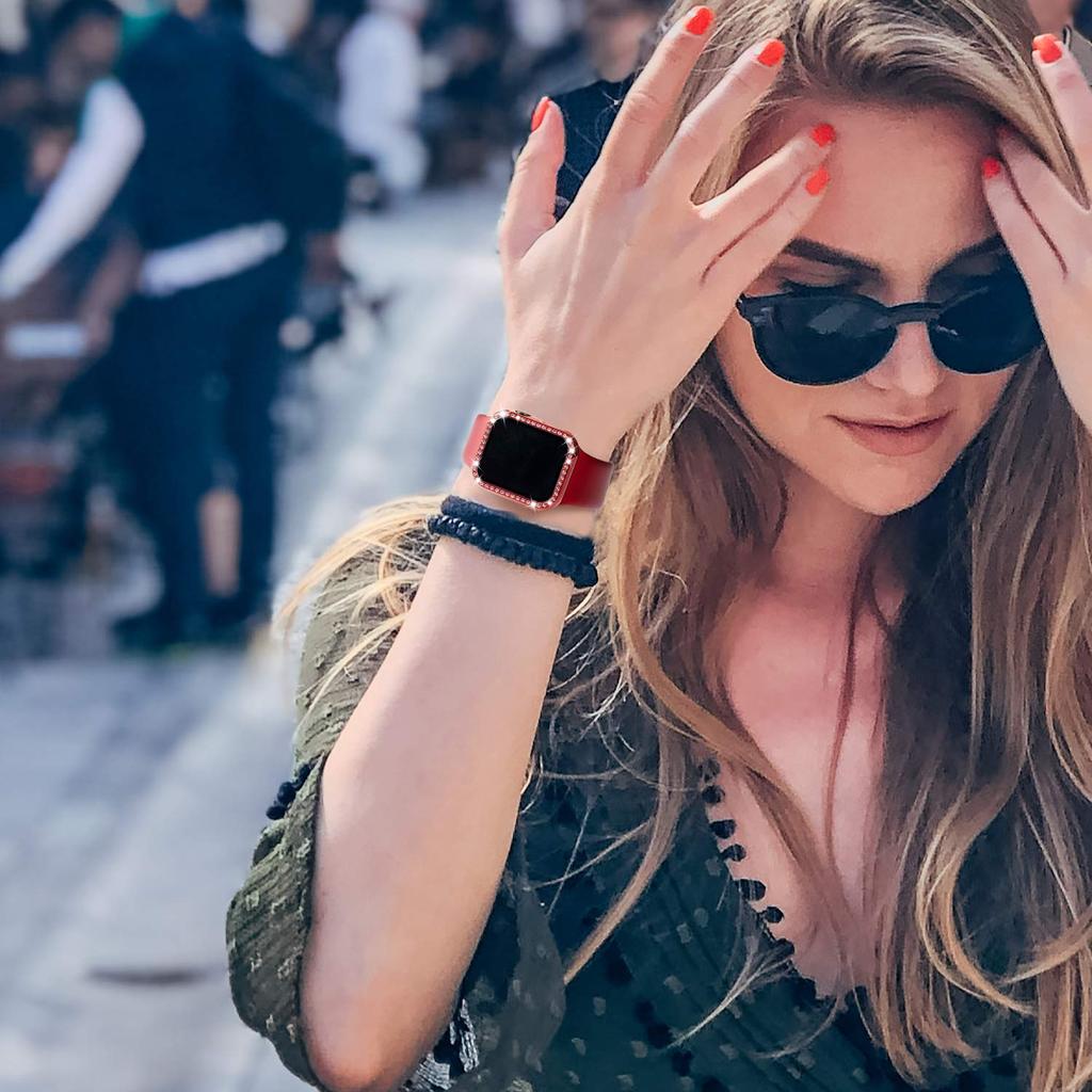 Sklo+Pouzdro Pro Apple Watch Series10 46mm 9 8 SE 7 6 5 4 3 nárazník Apple watch Ultra1/2 49mm Pouzdro 44mm 40mm 45mm 41mm iWatch 42mm 38mm Příslušenství