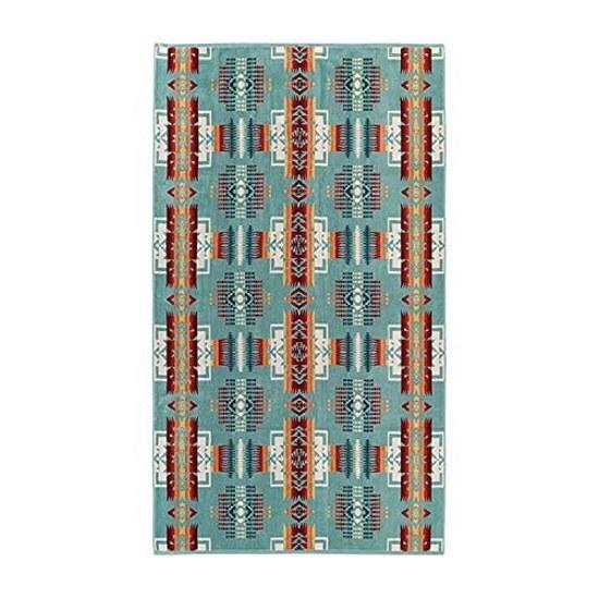 Pendleton JACQUARD TOWEL XB233 Chief Joseph Aqua F
