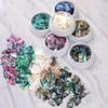Irregular Natural Abalone Shell Pieces Nail Art Decor Parts Shellfish Fragments Decoration Flashing Nail Manicure Gravel Flakes