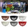 Floating Betta Fish Lounge Hollow Love Heart Fish Resting Habitat Cave Hide Toy Hideaway Enrichment Aquarium Decoration Fish Tanks Accessories