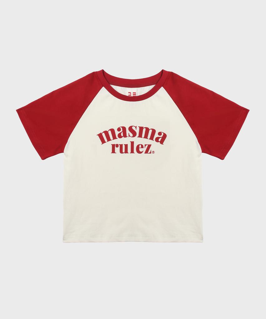 Maseumaluljeueopaeleol Arch Logo Raglan T-Shirt_3 Colors