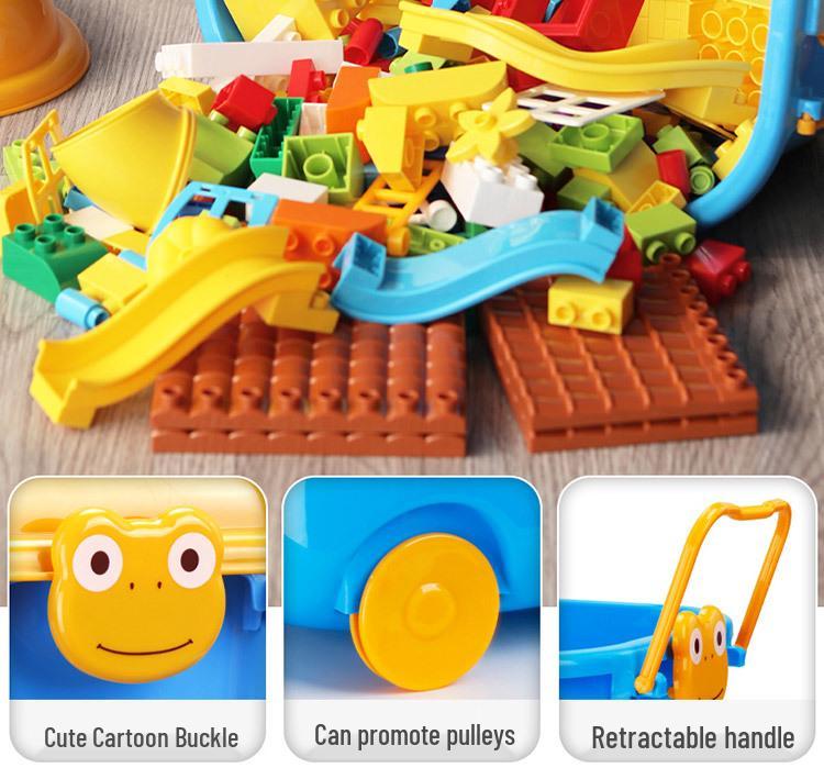 Large Particle Educational Building Blocks Toy - Castle Series 2025 for Boys & Girls, New Children's Gift