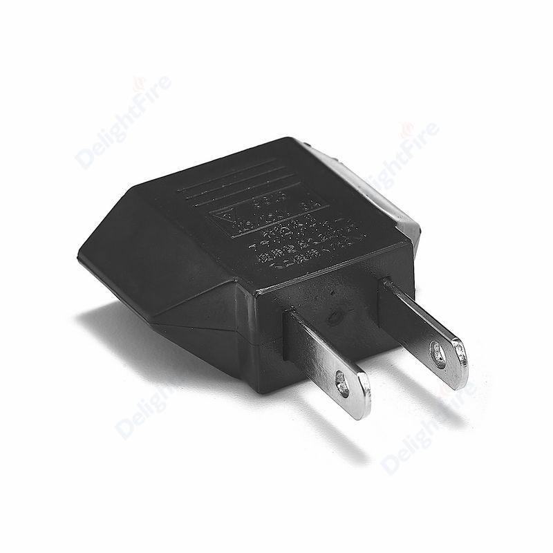 US Plug Adapter Euro EU To US Socket Power Converter European To American Mexico Canada China Travel Adapters Electrical Socket