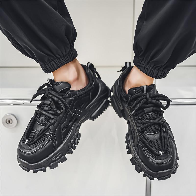 Nové módní pánské nízké pohodlné boty Four Seasons prodyšné ležérní tenisky