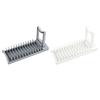 Grey White Bowl and Plate Drain Storage Rack Plastic Dish Drying Rack  Kitchen Supplies