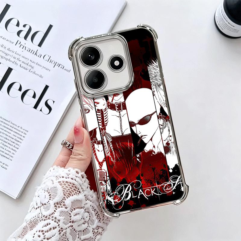 

NaNa Osaki Anime Soft Phone Case For Xiaomi Redmi Note 14 15 Pro Plus 13 12 11S 11T 5G 10 9S 9 Plating Anti-Fall Fundas Redmi Note 15 Pro 5G