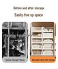 Drawer-Style Layered Wardrobe Dividers: Customizable Bedroom Storage Solution