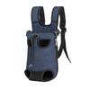 Pet Front Carrier Backpack Cats Dogs Oxford Fabric Adjustable Shoulder Straps Large Capacity Comfortable Travel Bag