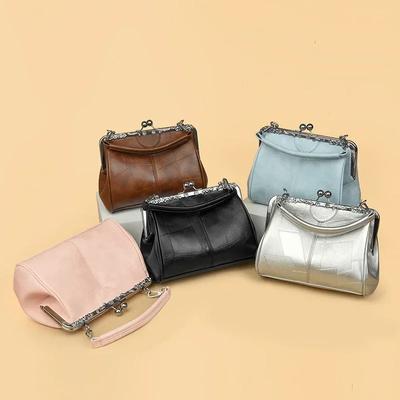 Solid Color PU Zipper Models Youth Sweet Women's Shoulder Bag 2026 High Quality Light Luxury Small Square Single Crossbody Bags