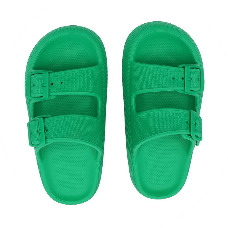 New Style Thick Sole Summer Slides: Soft, Squishy Single Strap for Women and Men