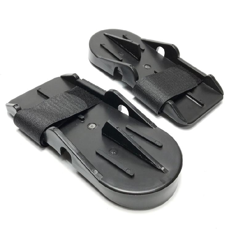 Rowing Machine Foot Pedals Fitness Equipment Flat Pedals Home Sports Black Pedals Rowing Machine Accessories Enduring