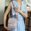 Dámská taška přes rameno s potiskem Dámská vícevrstvá taška Taška na mobilní telefon Small Square Bag Small Hadnbag
