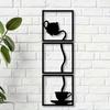 Metal Wall Art Set of 3 Kitchen Cafe Decor