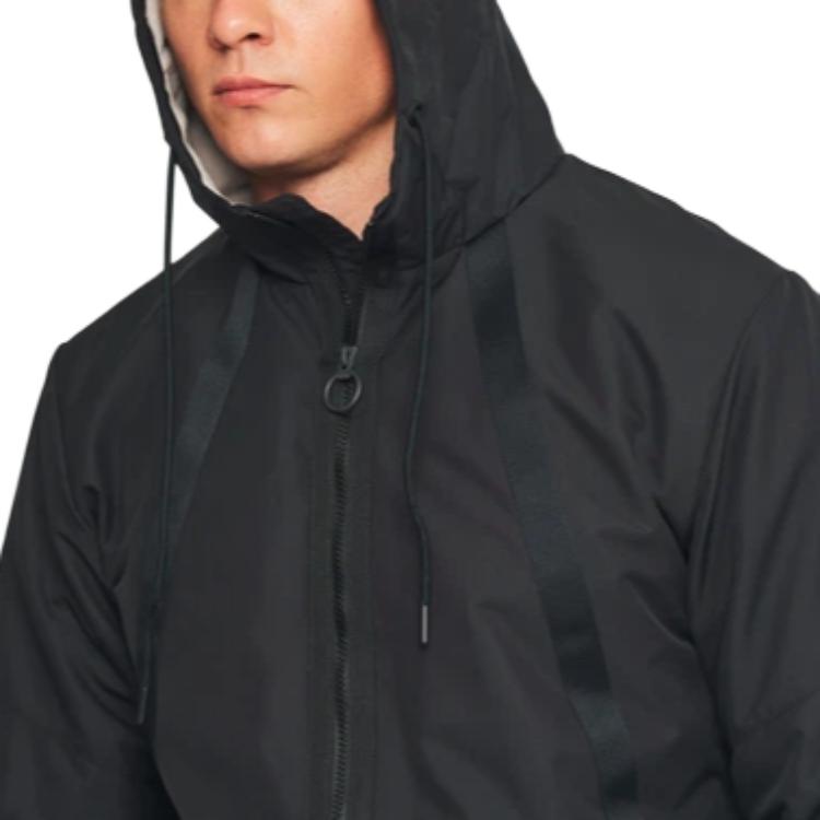 Reebok Outdoor Fleece Hooded Zip Long Sleeve Jacket Men Jackets GQ4930