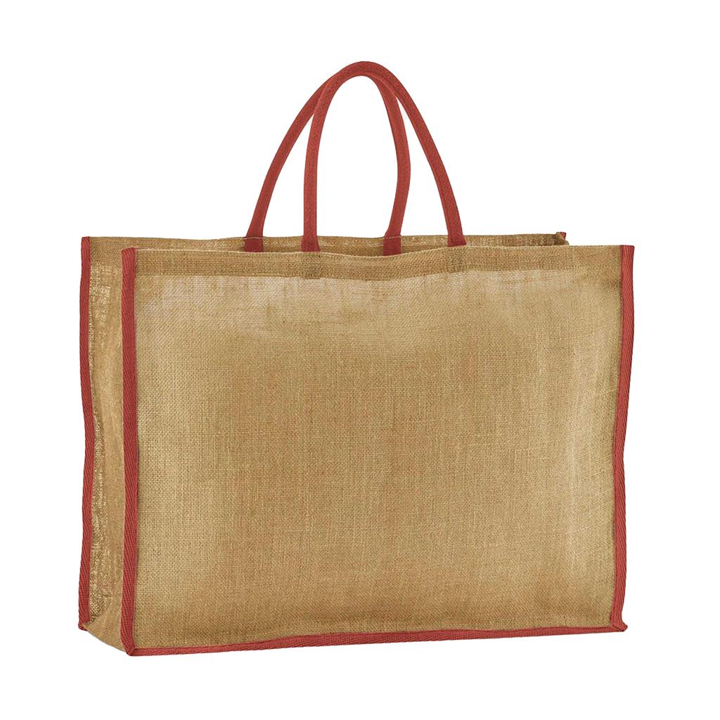Westford Mill Market Starched Jute Tote Bag