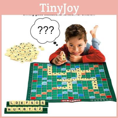 Gioco da Tavolo Scrabble di Alta Qualità Progettato per il Tempo Libero e lo Sviluppo dell'Intelligenza