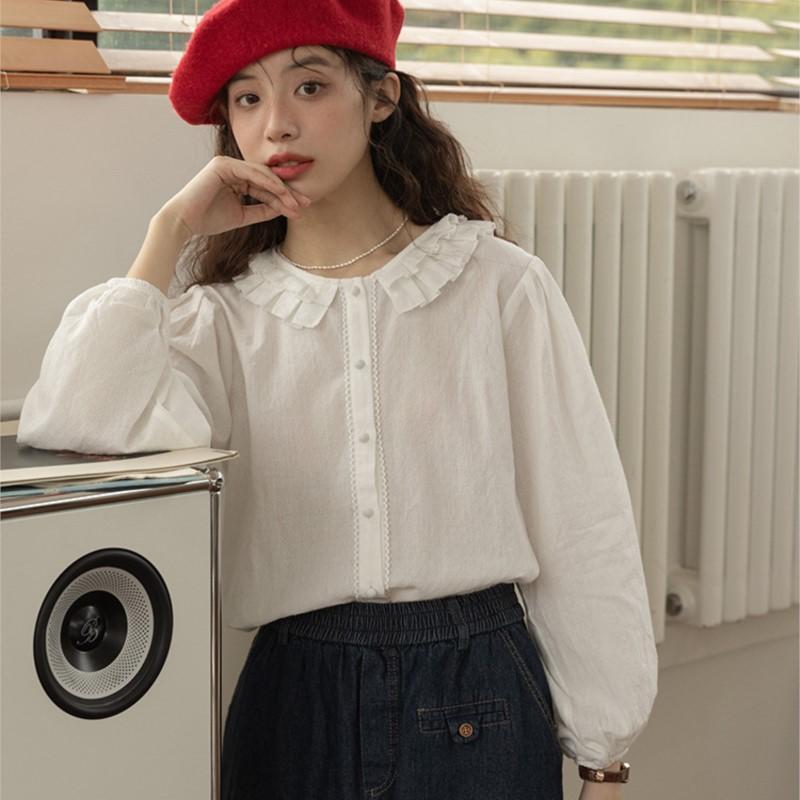 Johnature Vintage Japanese Corduroy Women Spring Casual All Match Loose Women Coats