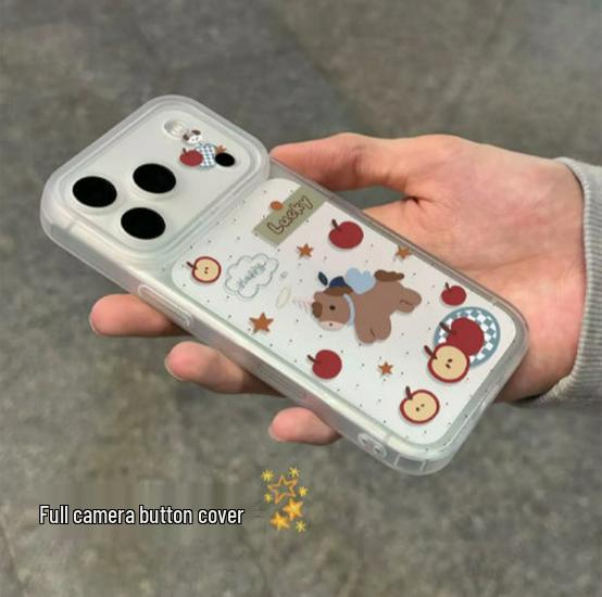 

Apple 17/16 Cute Little Horse Cartoon Soft Case for iPhone 13/14/17 Pro Max with Integrated Button Apple 14 Pro