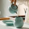 Edenus Budding 02 Celadon Ceramic Tea Set