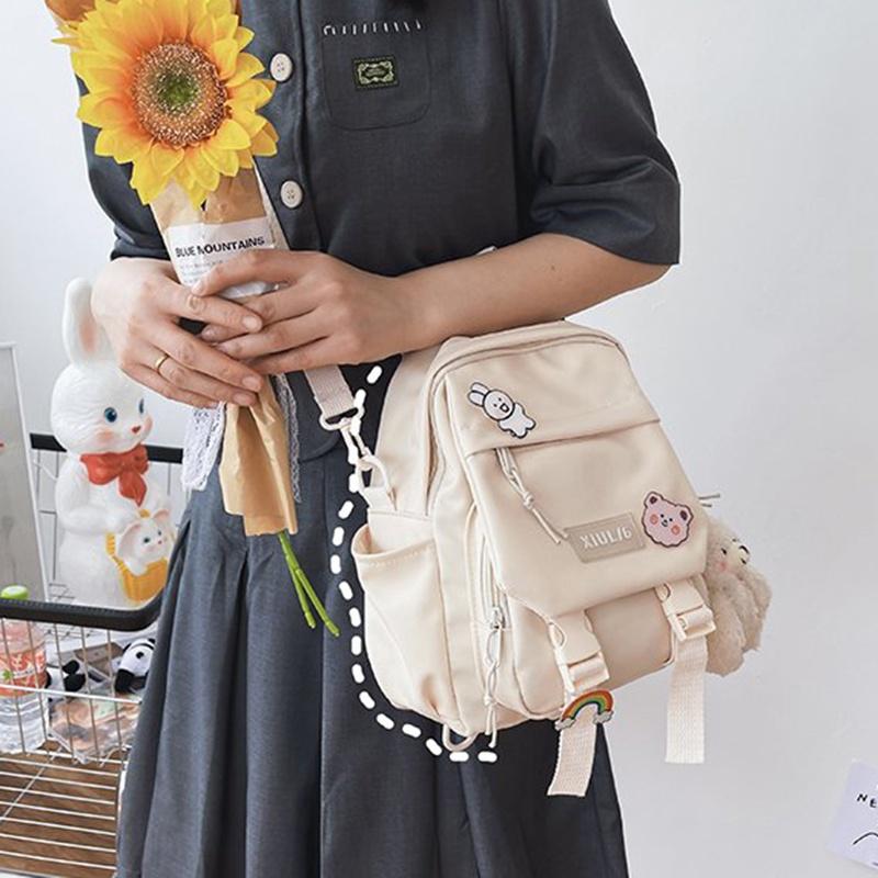 IELGY travel small backpack women messenger bag fashion backpack sweet school bag