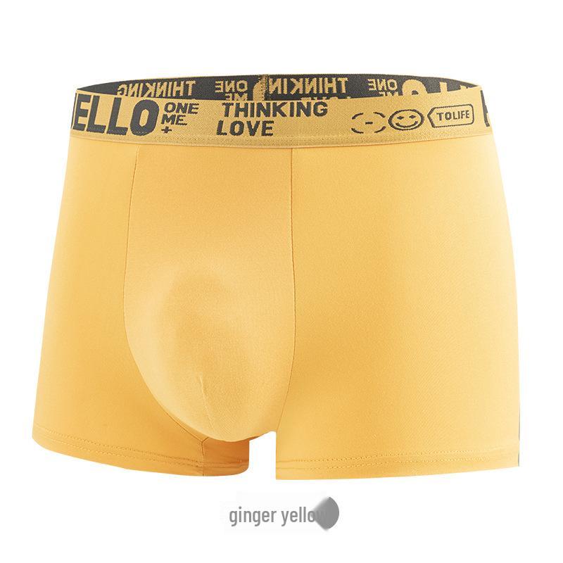 

Мужские быстросохнущие хлопковые боксеры - Тренд Осень/Зима 2024, Универсальные спортивные брифы для подростков L