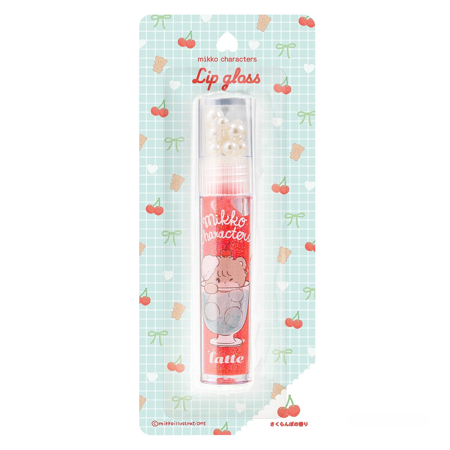 

Maruka Mikko Блеск для губ Латте 175462 (Аромат вишни)