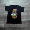 Vintage Invader Zim Cartoon Print Short Sleeve TShirt Retro Unisex Graphic Tee 90s Nostalgia Summer Streetwear Y2k Tee Top
