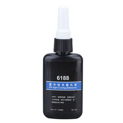 Fast Curing UV Resin Transparent High Hardness Crystal Clear UV Glue for Craft Decoration 1.8oz