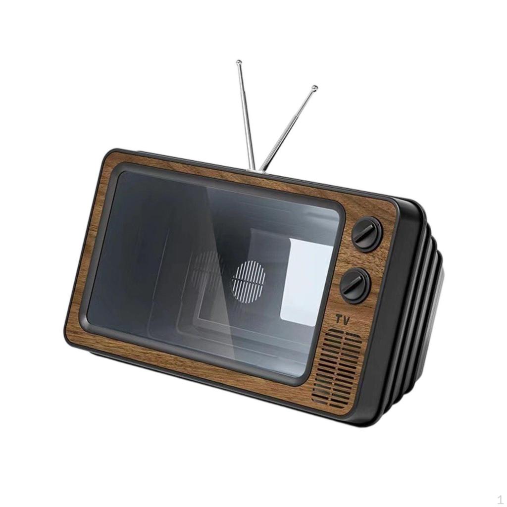 Retro TV Screen Viewer HighResolution 12 Inch Phone Easy to Use Mobile