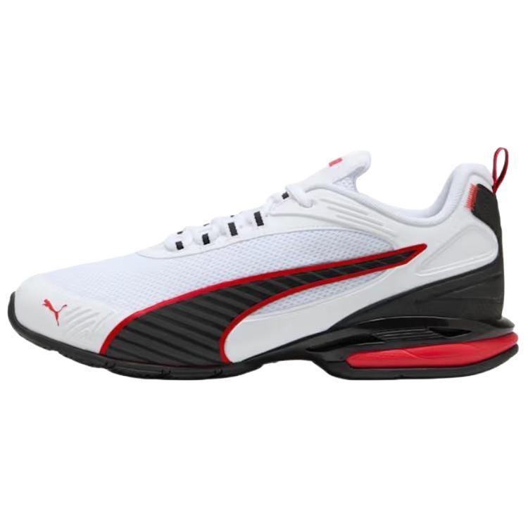 

PUMA Magnetic White Black Red Men s Lifestyle Sneakers 310783-02 EU 44.5