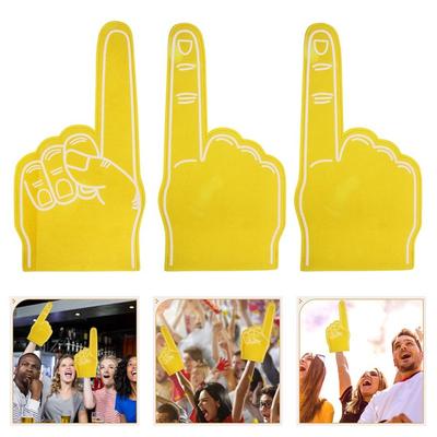 1Pcs Cheerleading Inspiring Cheering Hand Foam Foam Gloves Cheer Props Sports Accessories