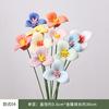 10 Pezzi Fiori Artificiali in Ceramica Fatti a Mano ad Alta Temperatura, Fiori della Vita Eterna, Decorazioni, Regali Unici e Creativi per la Casa