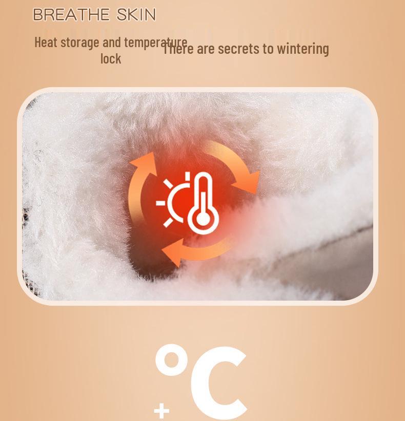 2025 Nepromokavé protiskluzové zimní kožené turistické boty pro chlapce - Teplá, odolná obuv do přírody