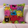 MrMen And LLittle MMiss Cushion  Cushion Cover Pillowcase Upholstery Sofa Throw Pillow Home Decor Pillowcas