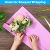 4 Rollen 250x50cm Krepppapier Girlanden Weiches Papier Girlande Blatt DIY Basteln Blumenherstellung Verpackung Party Geburtstag Hochzeit Deko