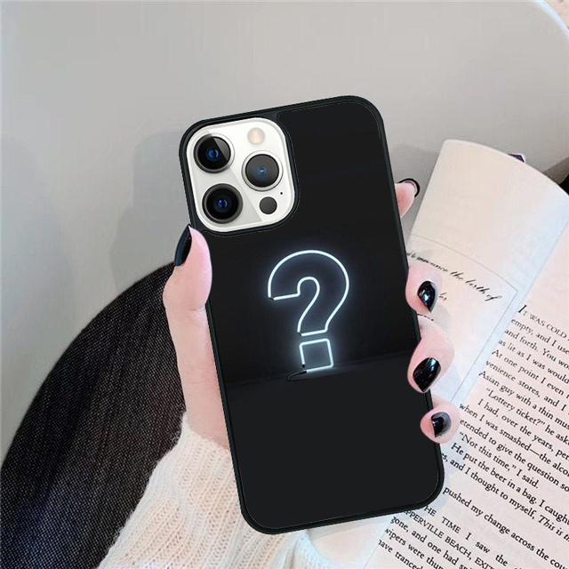 Neonlichter Schale Für iPhone 17 Air 15 16 14 13 12 Pro Max 11 Pro Max Plus Handyhülle Abdeckung