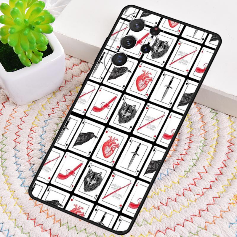 Six Of Crows TPU Phone Case For Samsung Galaxy note 10 pro S26 S25 S24 S23 S22 Ultra Plus S21 FE S20 Shockproof Cover