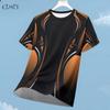 Sportliches Freizeit-Jersey für Herren, Dry-Fit-Shirt, für Outdoor-Laufen, Radfahren, Kurzarm, Atmungsaktiv, Fitnessstudio-Kleidung, Rundhals-T-Shirt