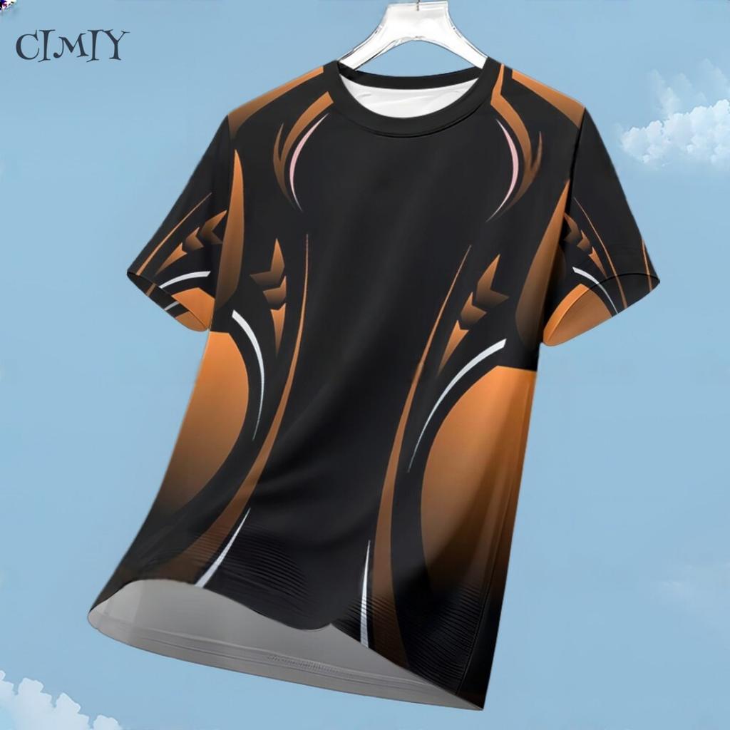 Sportliches Freizeit-Jersey für Herren, Dry-Fit-Shirt, für Outdoor-Laufen, Radfahren, Kurzarm, Atmungsaktiv, Fitnessstudio-Kleidung, Rundhals-T-Shirt