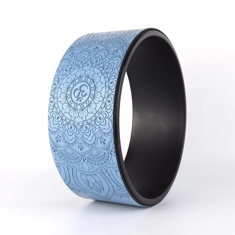 Yoga Wheel Shoulder Opener & Backbend Ring - Cork Pilates Circle for Flexibility & Fitness