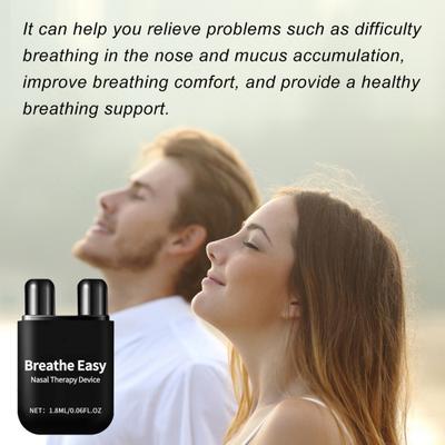 Dispositivo de terapia nasal de 2ML Dispositivo suave de estimulação do nervo nasal para alívio da congestão nasal e respiração melhorada