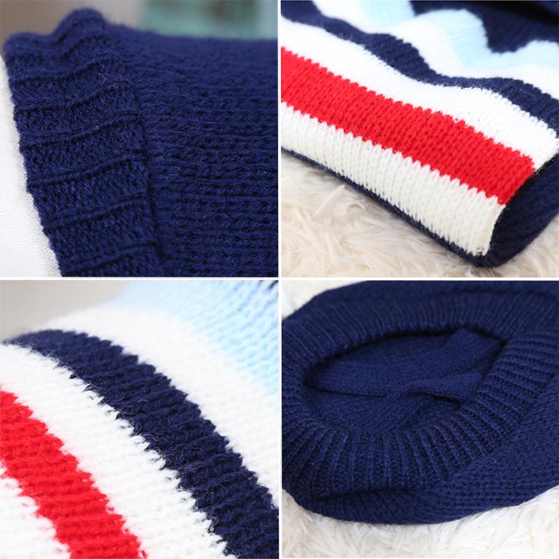 Dog Clothes Winter Warm Puppy Cats Sweater For Small Medeium Dogs Knit Sweater Pug Chihuahua Coat Bulldog Pullover Pet Clothing