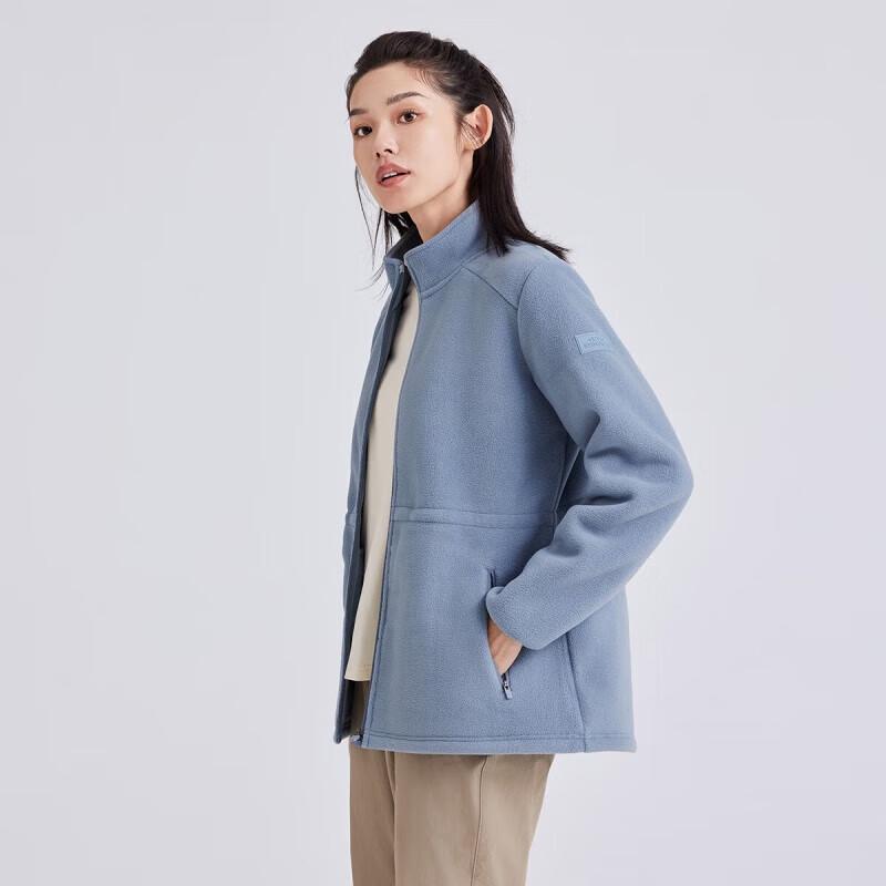 

Women s Outdoor Fleece Stand-Collar Jacket GRY407417 S
