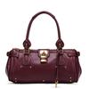 Retro Millennial Spicy Girl Large Lock Motorcycle Handbag