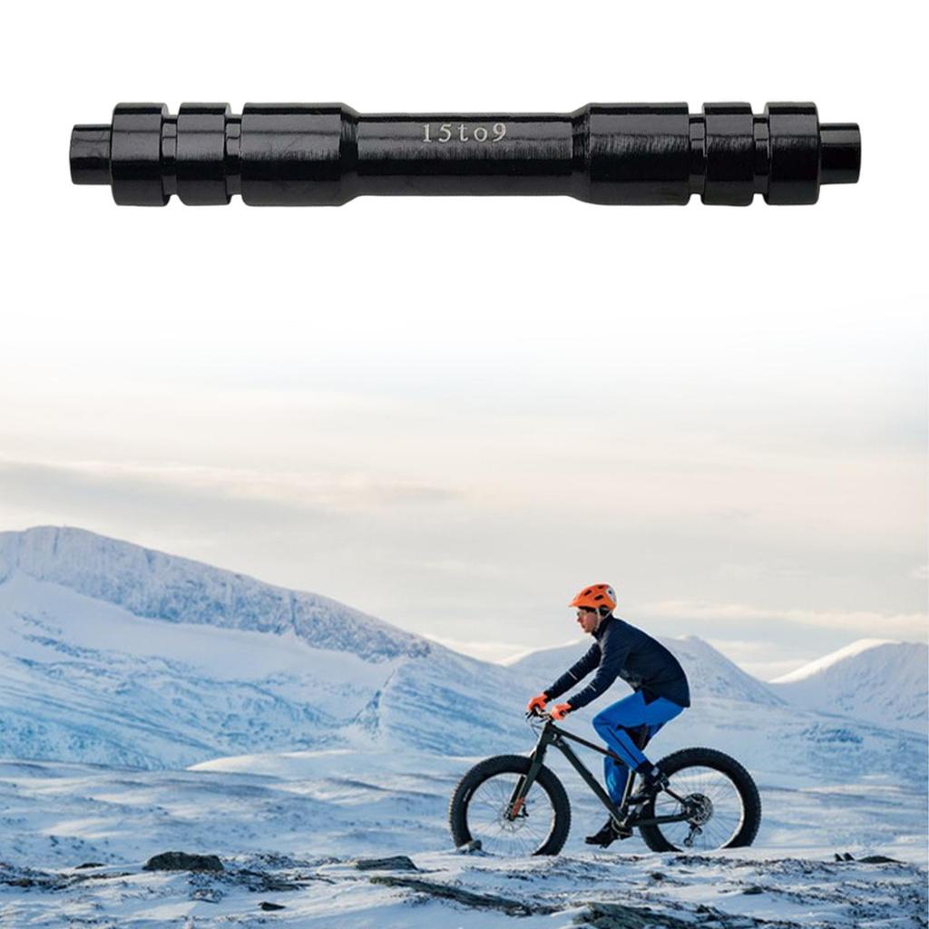 Aluminiowy adapter piasty do osi przelotowej i zacisku QR