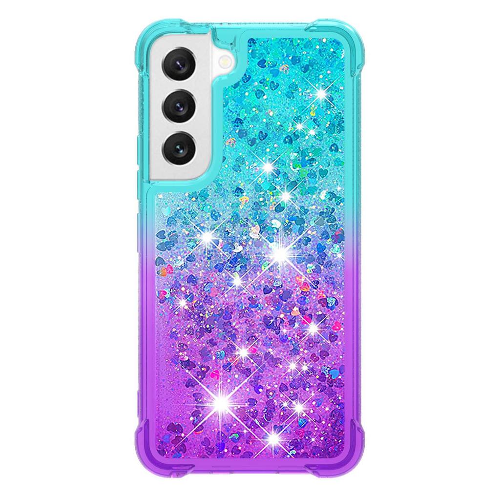 Quicksand Case for Samsung Galaxy S23 S22 Ultra Glitter Flash Gradient Case for Galaxy S20 S21 FE Plus Phone Cover Fundas Coque