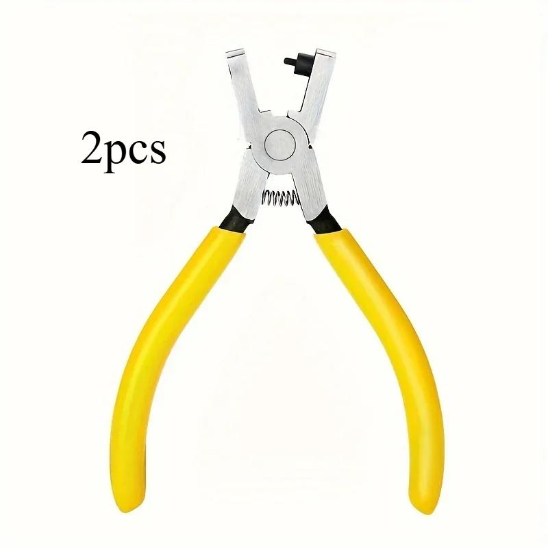 2,0 mm Lederlochzange - Universelles Zangenwerkzeug für Gürtel/Halsbänder/Schuhe Mühelose DIY-Handarbeit & Reparatur Dünne Riemen Lederbearbeitung